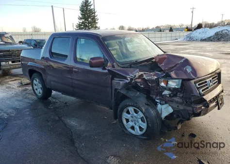 2007 Honda Ridgeline Rtl z USA, uszkodzony, nr VIN 2HJYK16547H543052